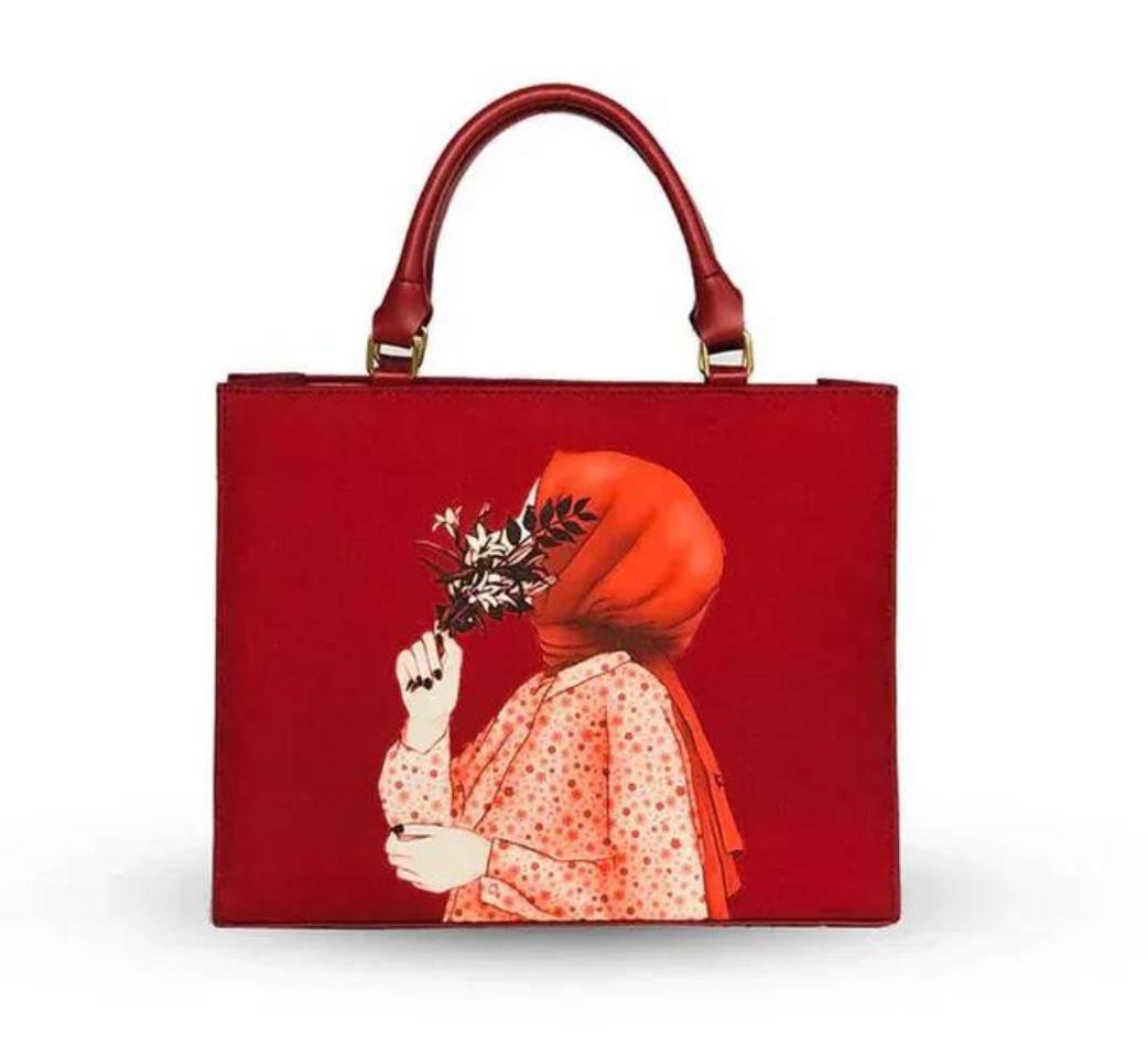 Women's Canvas Printed Tote Bags.
