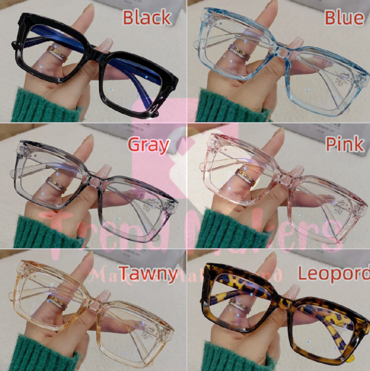 Enacolor Ultralight Cool Tawny Myopic Glasses.